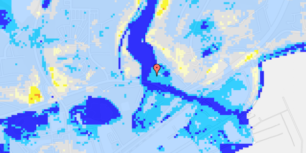 Ekstrem regn på Ndr. Ringvej 85