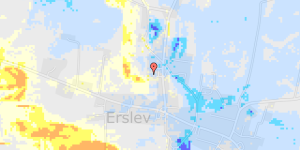 Ekstrem regn på Bårupvej 15