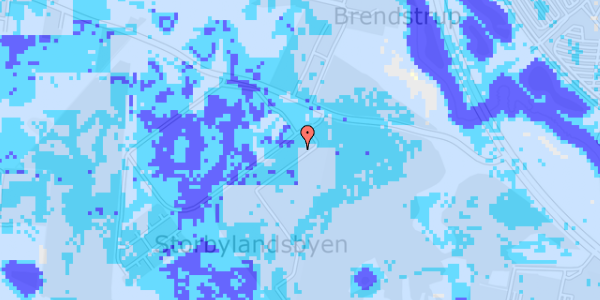 Ekstrem regn på Haveforeningen Marienlyst 14