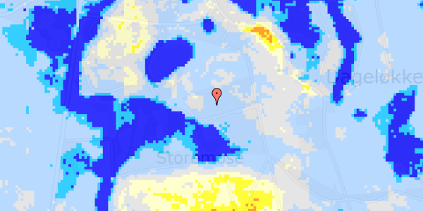 Ekstrem regn på Harestien 63