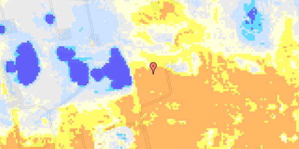 Ekstrem regn på Nørre Snedevej 96L