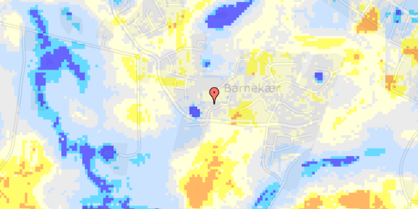 Ekstrem regn på Mosekæret 1B