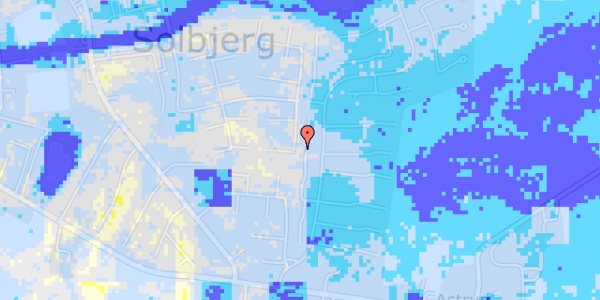 Ekstrem regn på Møddebro Parkvej 102