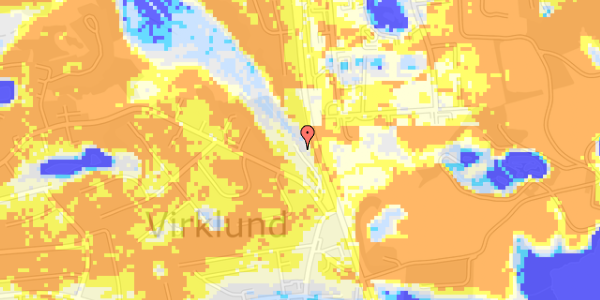 Ekstrem regn på Gunilshøjvej 2A