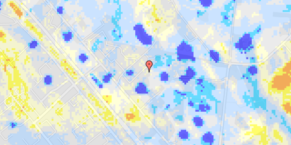 Ekstrem regn på Lykkevej 18