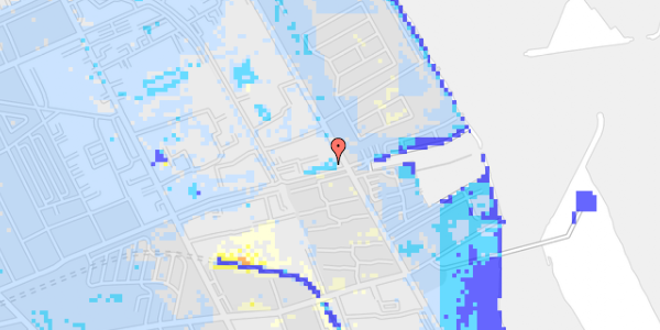 Ekstrem regn på Amager Strandvej 80C, 1. 2