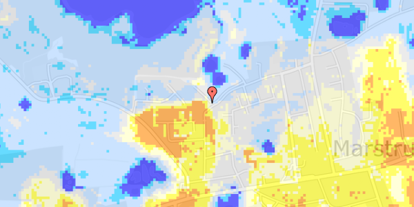 Ekstrem regn på Nørby 40