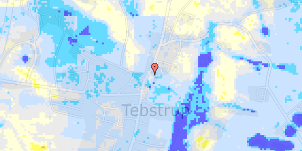 Ekstrem regn på Horsensvej 93B