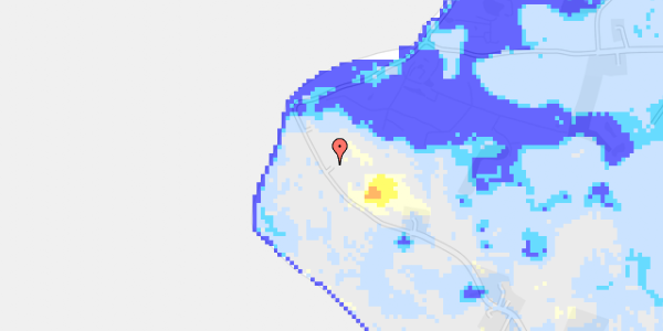 Ekstrem regn på Vestermark 18