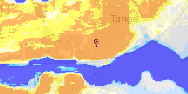 Ekstrem regn på Nørrehedevej 26