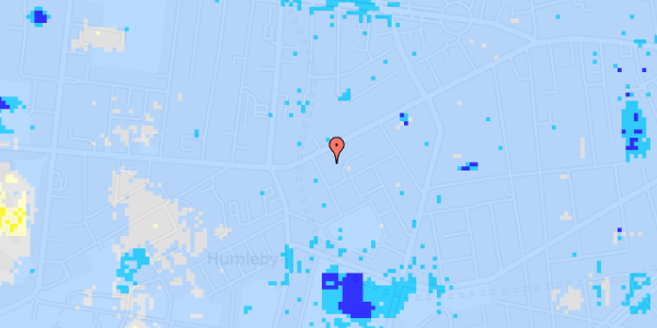 Ekstrem regn på Vesterbrogade 127E, st. th