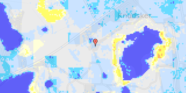 Ekstrem regn på Snorrebakken 28B