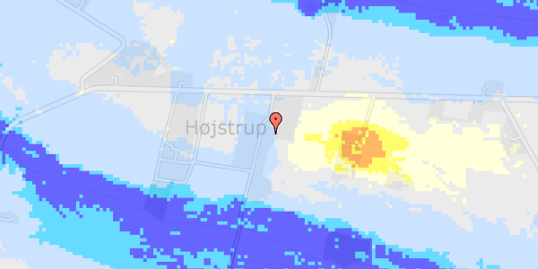 Ekstrem regn på Sorø Landevej 302