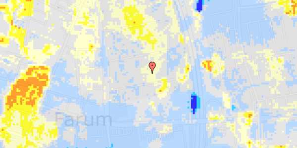 Ekstrem regn på Paltholmterrasserne 63E, . 2