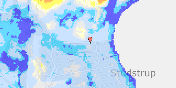 Ekstrem regn på Sanatorievej 30