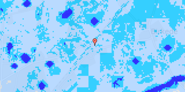 Ekstrem regn på Møllevej 23X