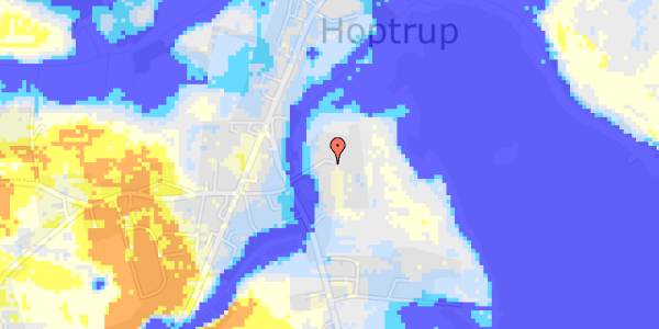 Ekstrem regn på Diernæsvej 11, 1. th