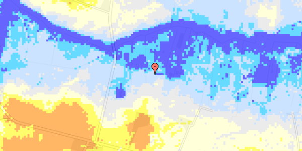 Ekstrem regn på Åsmarkvej 195