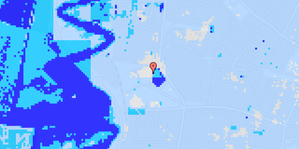 Ekstrem regn på Amagerfælledvej 112, st. 