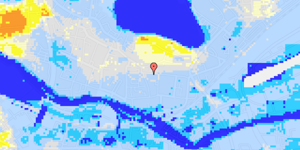 Ekstrem regn på Jernbanegade 6