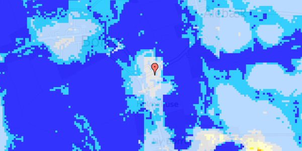 Ekstrem regn på Liselundvej 4