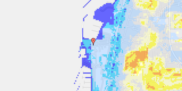 Ekstrem regn på Stockflethsvej 10B