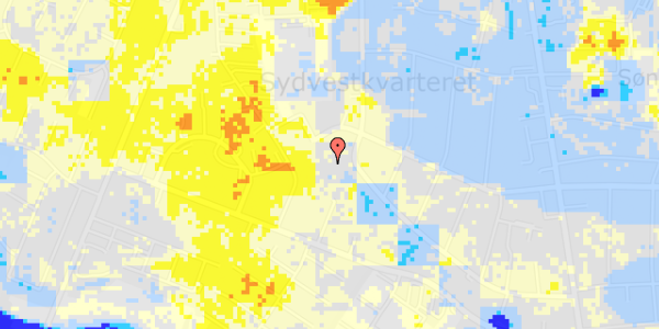 Ekstrem regn på Mosvig 17