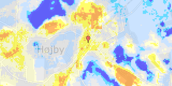 Ekstrem regn på Højby Stationsvej 4