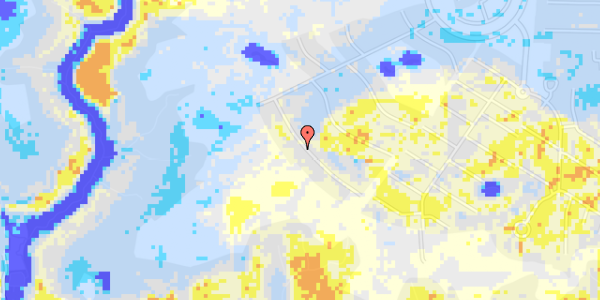 Ekstrem regn på Krebsen 12