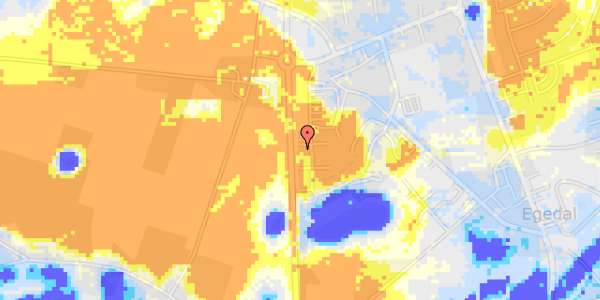 Ekstrem regn på Langagergård 18