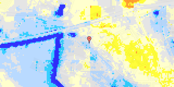 Ekstrem regn på Nr. Lindvej 35B