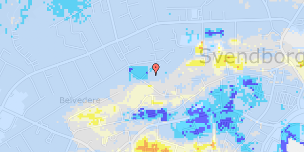 Ekstrem regn på Solbakken 13