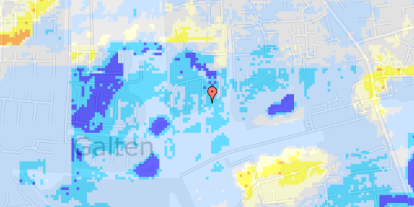 Ekstrem regn på Baastrup Lund 27