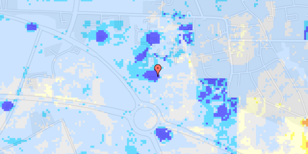 Ekstrem regn på Industriparken 16A