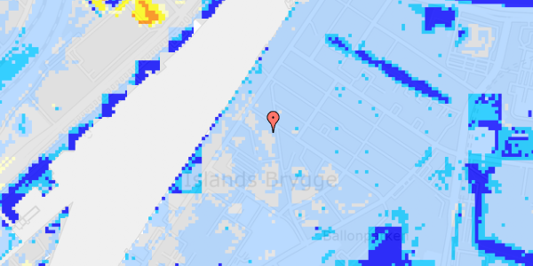 Ekstrem regn på Snorresgade 12