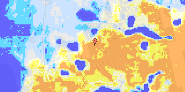 Ekstrem regn på Lobelievej 47