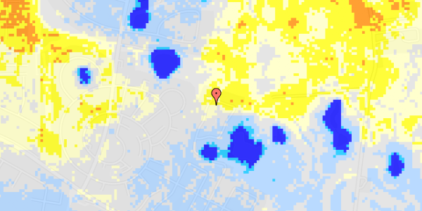 Ekstrem regn på Wegeners Have 71