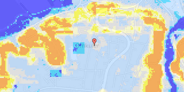 Ekstrem regn på Sdr Vang 16