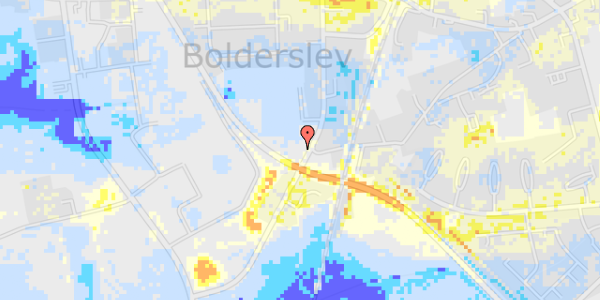 Ekstrem regn på Stadionvej 36A