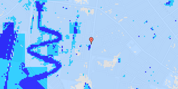 Ekstrem regn på Rued Langgaards Vej 3, st. 3