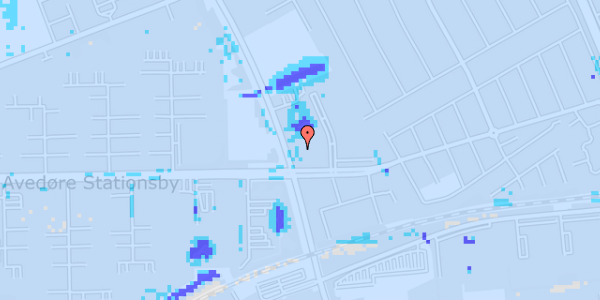 Ekstrem regn på Mellemvangsvej 29, 1. th