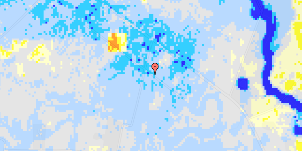 Ekstrem regn på Estrupvej 62A