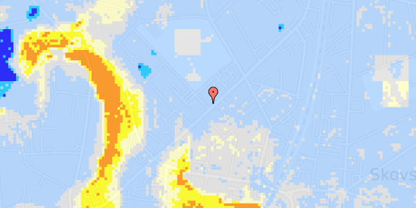 Ekstrem regn på Henriettevej 2