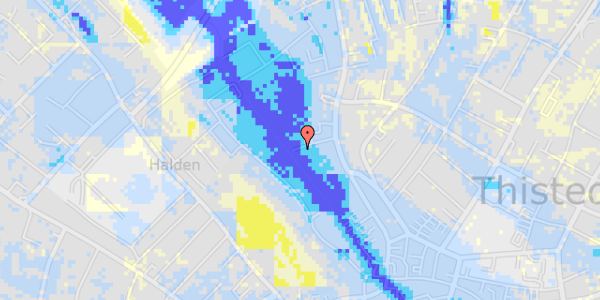 Ekstrem regn på Amagervej 8