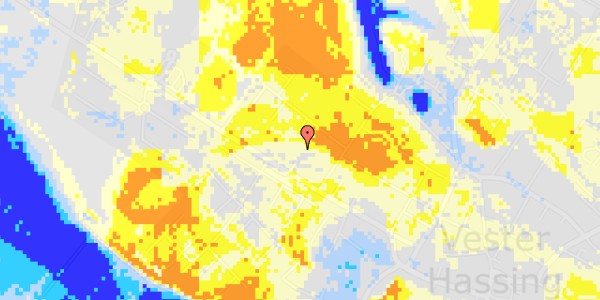 Ekstrem regn på Halsvej 219B