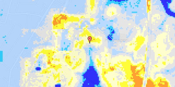 Ekstrem regn på Fruenseje 12