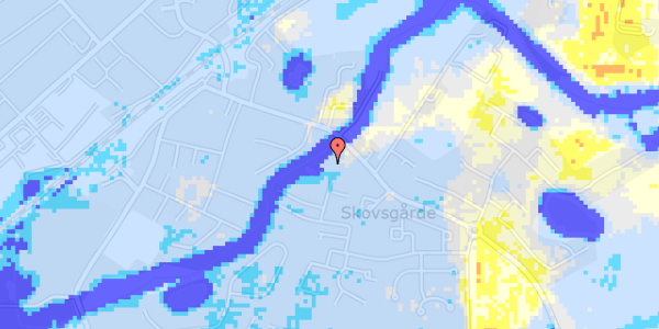 Ekstrem regn på Blegindvej 34C