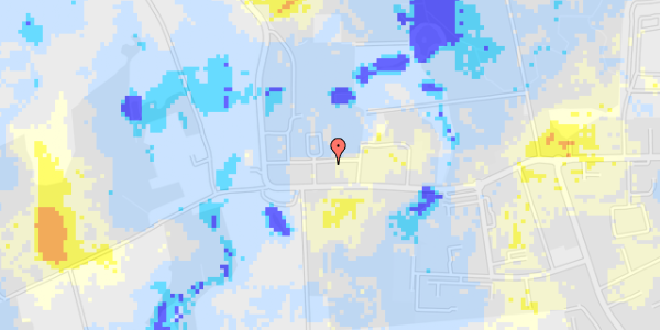 Ekstrem regn på Slotsgården 6, 2. 