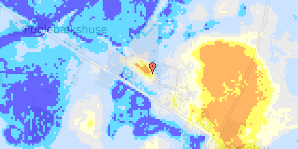 Ekstrem regn på Næstvedvej 314