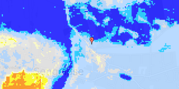 Ekstrem regn på Cathrinebergvej 4, 1. 